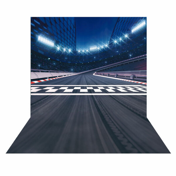 Fundo Fotográfico Cenário Esporte Corrida Tecido 2,20m x 1,50m F969