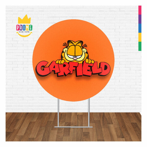 Painel Redondo 3D Garfield Abre Fácil 1,50m X 1,50m GF02 - Image 2
