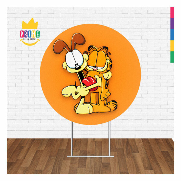 Painel Redondo 3D Garfield Abre Fácil 1,50m X 1,50m GF03 - Image 2