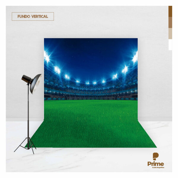 Fundo Fotográfico Cenário Esporte Campo Futebol Tecido 2,20m x 1,50m F962 - Image 2