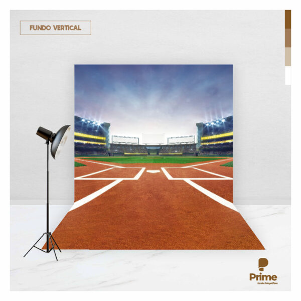 Fundo Fotográfico Cenário Esporte Beisebol Tecido 2,20m x 1,50m F961 - Image 2
