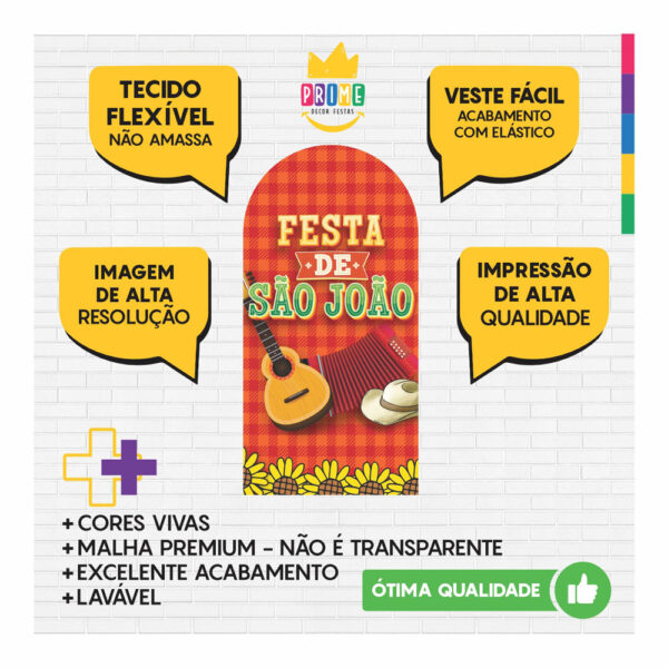 Painel De Festa Romano Decorativo Festa Junina São João - Image 3