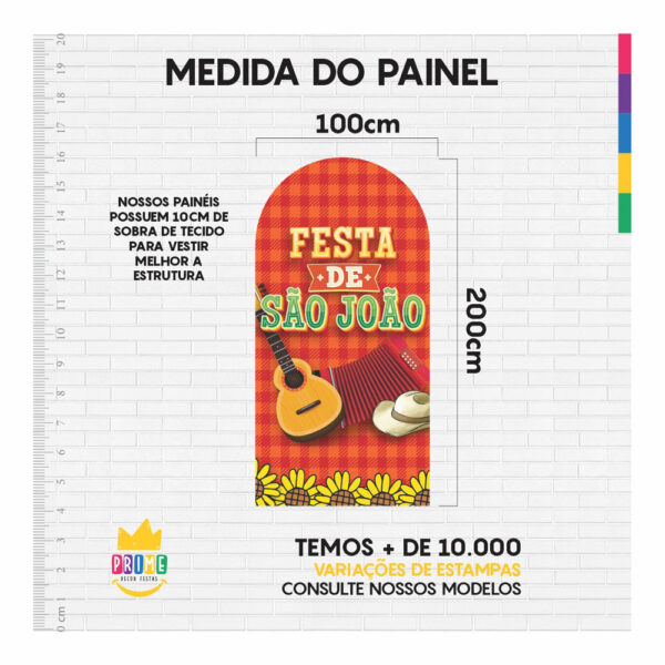 Painel De Festa Romano Decorativo Festa Junina São João - Image 4
