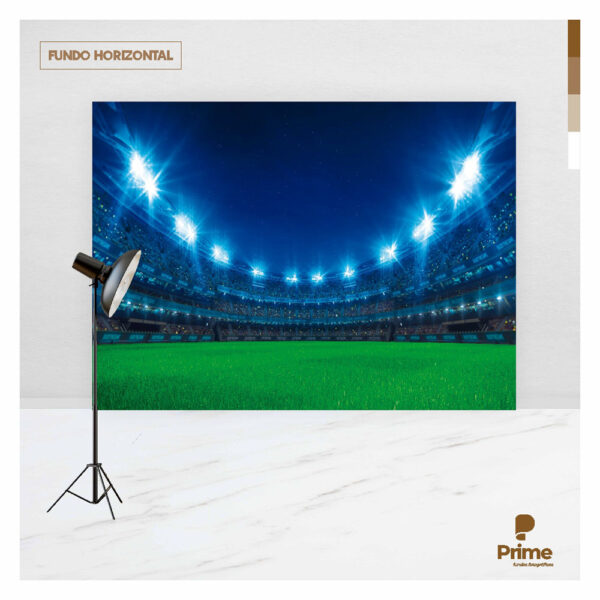 Fundo Fotográfico Cenário Esporte Campo Futebol Tecido 2,20m x 1,50m F962 - Image 4