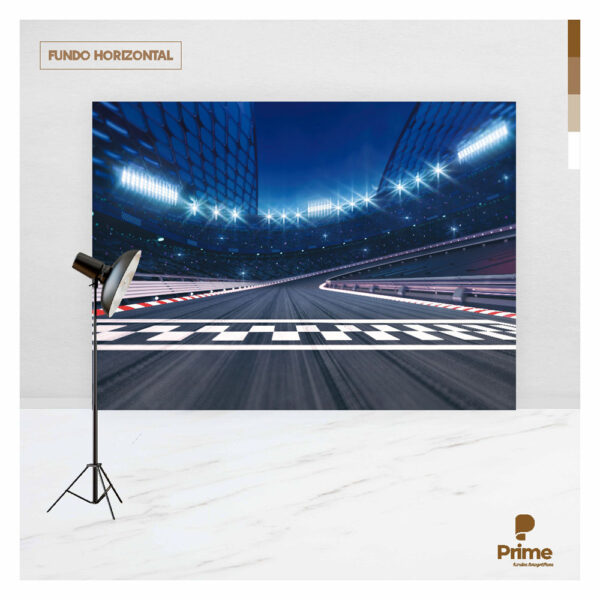 Fundo Fotográfico Cenário Esporte Corrida Tecido 2,20m x 1,50m F969 - Image 4