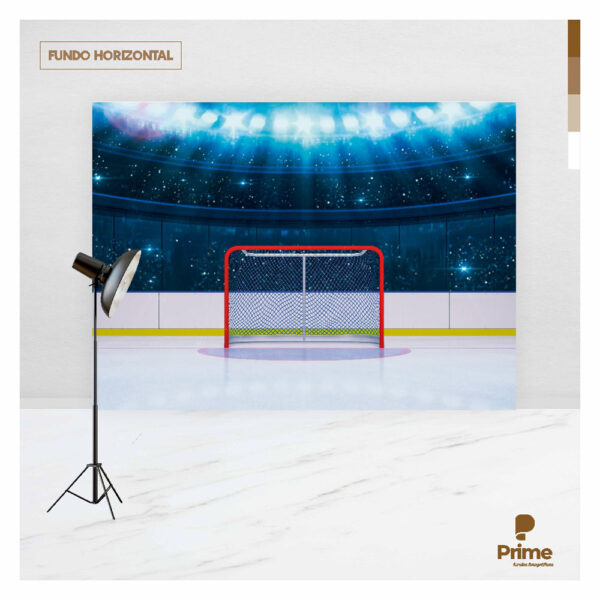 Fundo Fotográfico Cenário Esporte Hóquei  Tecido 2,20m x 1,50m F968 - Image 4