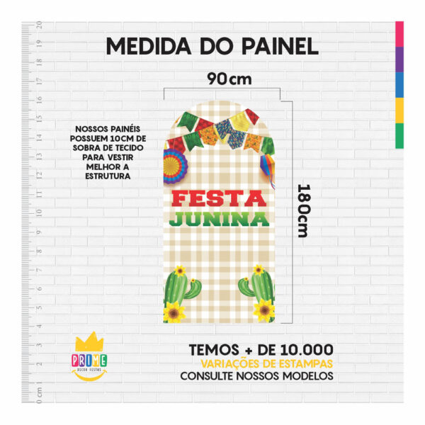 Painel De Festa Romano Decorativo Festa Junina 8 - Image 5