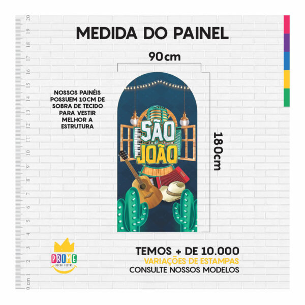 Painel De Festa Romano Decorativo Festa Junina São João10 - Image 5