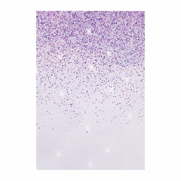 Painel de Festa Retangular 3D Glitter Lilás casadinho 1,50m x 2,20