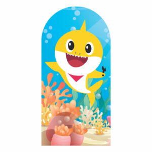 Painel De Festa Romano Decorativo Baby Shark - CLD666