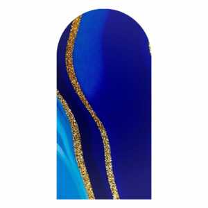 Painel De Festa Romano Decorativo Mármore Azul- CLD686