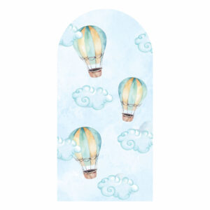 Painel De Festa Romano Decorativo Ursinho Aviador - CLD697