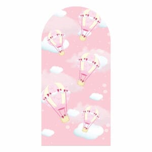 Painel De Festa Romano Decorativo Ursinho Aviador - CLD699