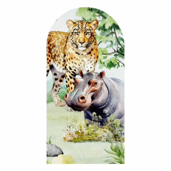 Painel De Festa Romano Decorativo Safari - CLD691