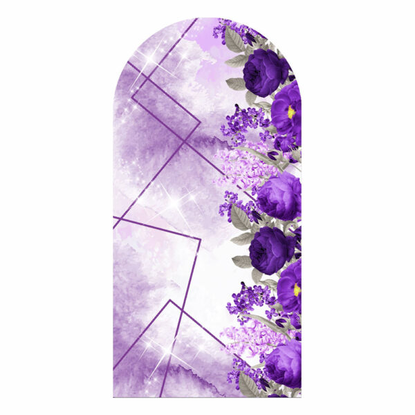 Painel De Festa Romano Decorativo Borboleta Lilás - CLD671