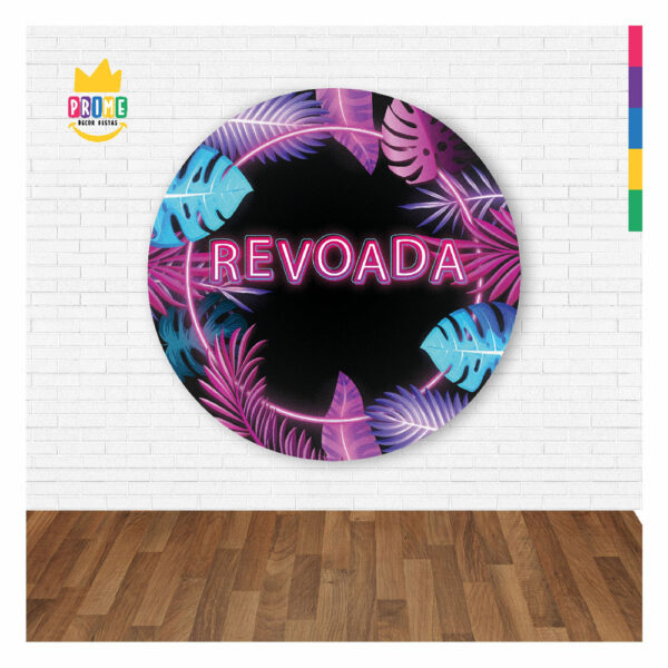 Painel Redondo 3D Revoada Abre Fácil 1,50m X 1,50m - Image 2