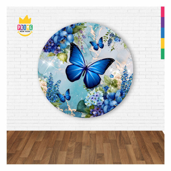 Painel Redondo 3D Borboleta Abre Fácil 1,50m X 1,50m - Image 2