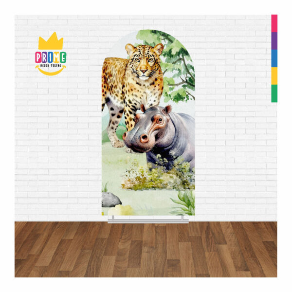 Painel De Festa Romano Decorativo Safari - CLD691 - Image 2