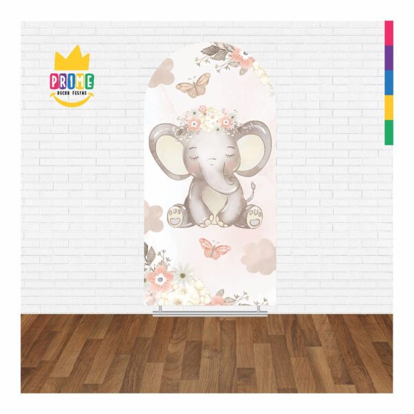 Painel De Festa Romano Decorativo Boho Elefante - CLD667 - Image 2