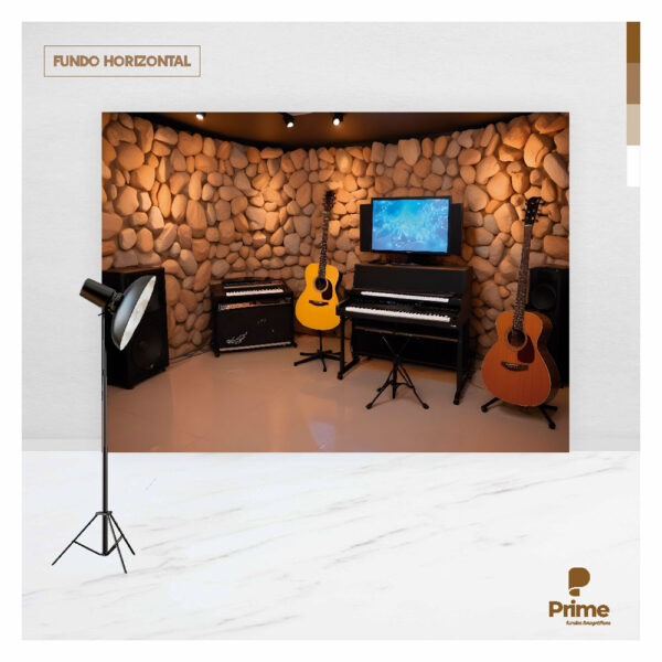 Fundo Fotográfico Cenário Dia dos Pais Musico Tecido 2,20m x 1,50m F1072 - Image 4