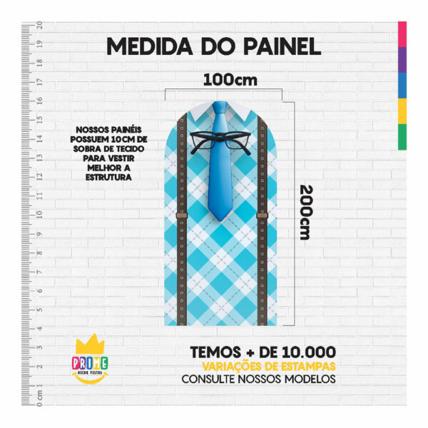 Painel De Festa Romano Decorativo Dia dos Pais - Image 4