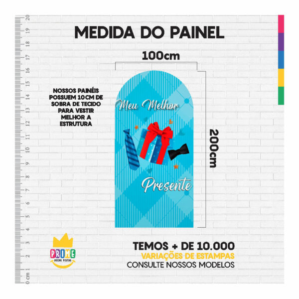 Painel De Festa Romano Decorativo Dia dos Pais - Image 4