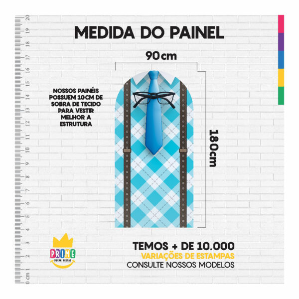 Painel De Festa Romano Decorativo Dia dos Pais - Image 5