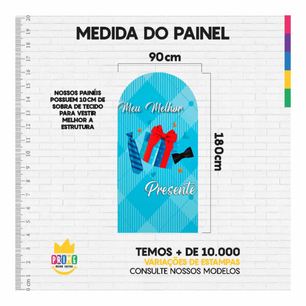 Painel De Festa Romano Decorativo Dia dos Pais - Image 5