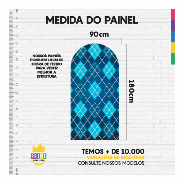 Painel De Festa Romano Decorativo Dia dos Pais - Image 5
