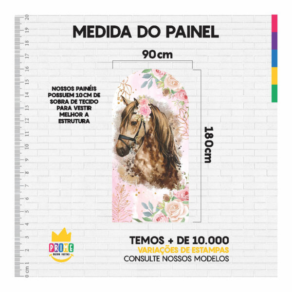Painel De Festa Romano Decorativo Boiadeira - CLD667 - Image 5