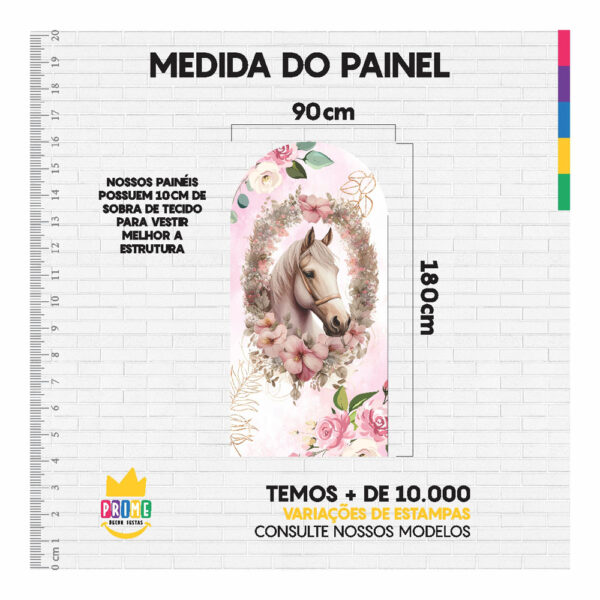 Painel De Festa Romano Decorativo Boiadeira - CLD695 - Image 5