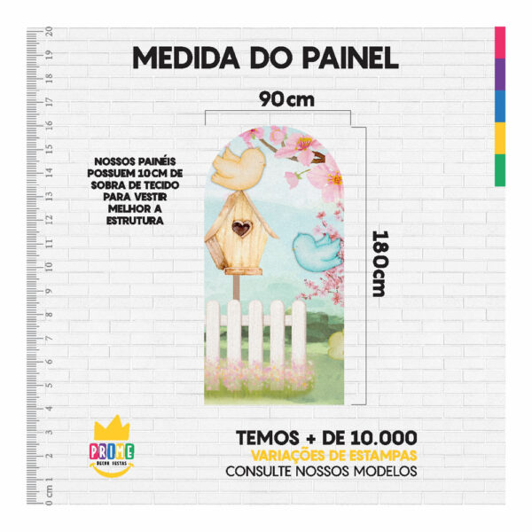 Painel De Festa Romano Decorativo Glitter  - CLD683 - Image 5