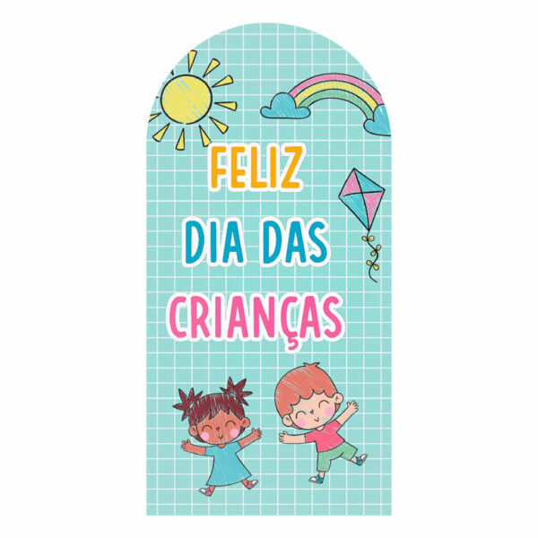 Painel De Festa Romano Decorativo Dia das Crianças