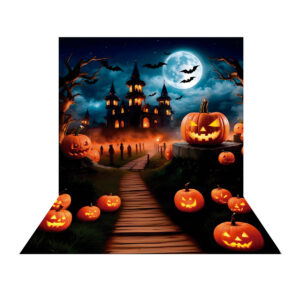 Fundo Fotográfico Halloween Tecido 2,20m x 1,50m F1179
