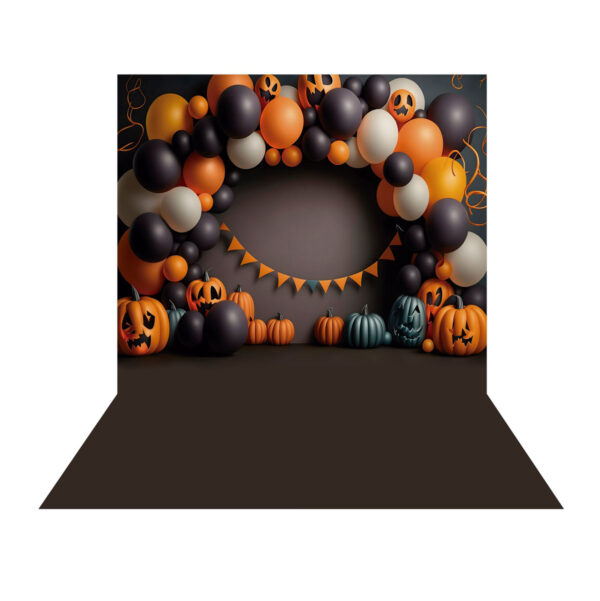Fundo Fotográfico Halloween Balão Tecido 2,20m x 1,50m F1181