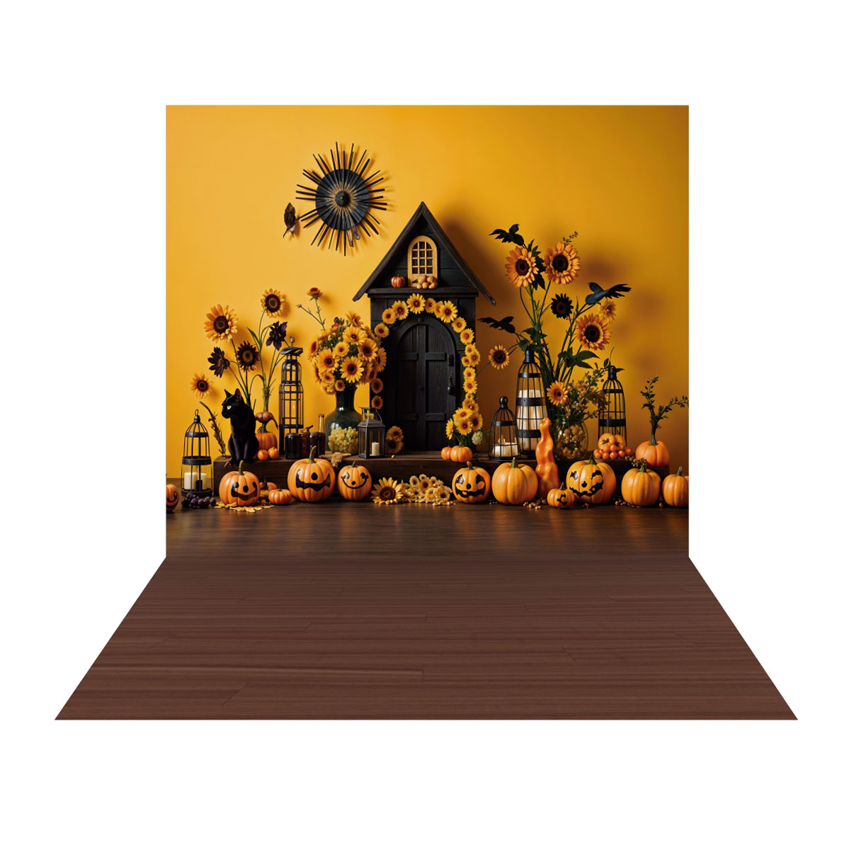 Fundo Fotográfico Halloween Tecido 2,20m x 1,50m F1185