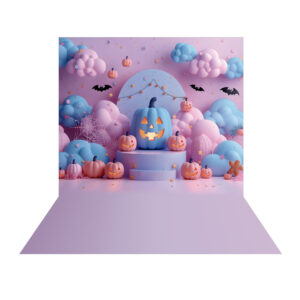 Fundo Fotográfico Halloween Cute Tecido 2,20m x 1,50m F1195