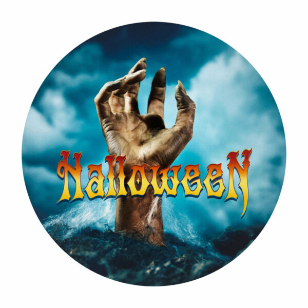 Painel Redondo 3D Halloween Tecido Sublimado 1,50m x 1,50m