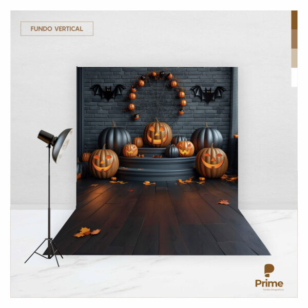 Fundo Fotográfico Halloween Tecido 2,20m x 1,50m F1182 - Image 2