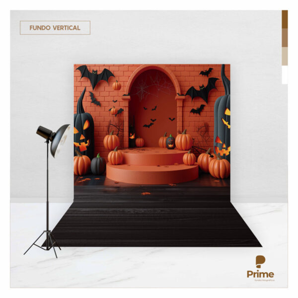 Fundo Fotográfico Halloween Tecido 2,20m x 1,50m F1188 - Image 2