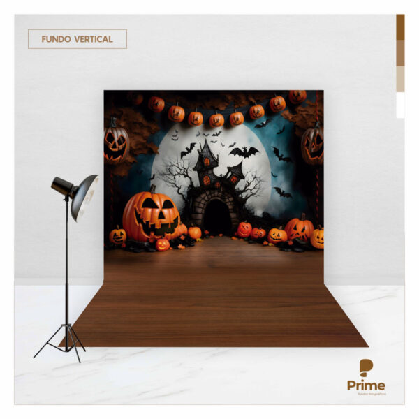 Fundo Fotográfico Halloween  Tecido 2,20m x 1,50m F1171 - Image 2