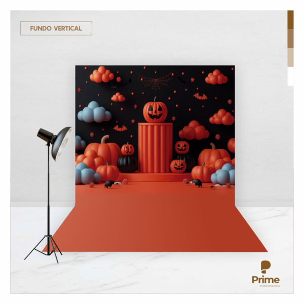 Fundo Fotográfico Halloween Tecido 2,20m x 1,50m F1189 - Image 2