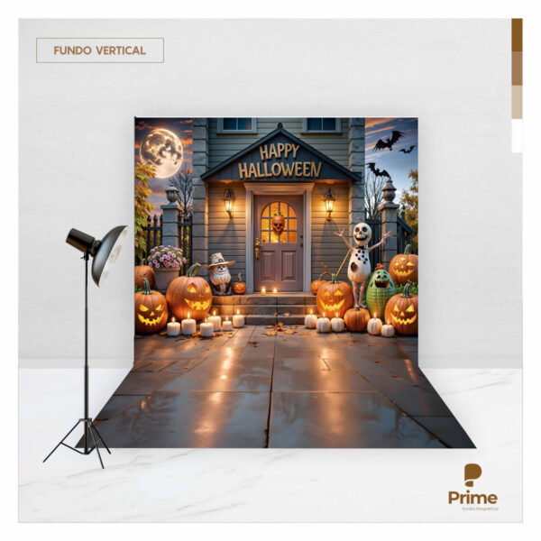 Fundo Fotográfico Halloween  Tecido 2,20m x 1,50m F1176 - Image 2