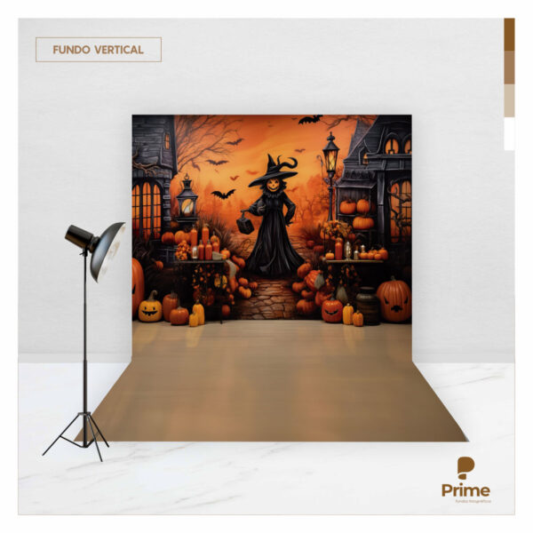 Fundo Fotográfico Halloween Espantalho Tecido 2,20m x 1,50m F1177 - Image 2