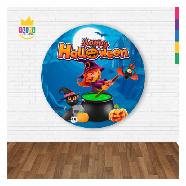 Painel Redondo 3D Halloween Abre Fácil 1,50m X 1,50m - Image 2