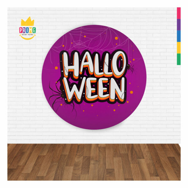 Painel Redondo 3D Halloween Abre Fácil 1,50m X 1,50m - Image 2
