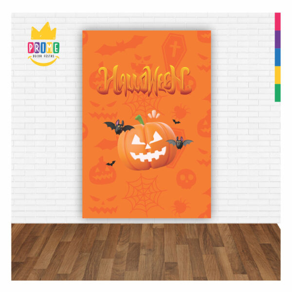 Painel de Festa Retangular 3D Halloween casadinho 1,50m x 2,20 - Image 2