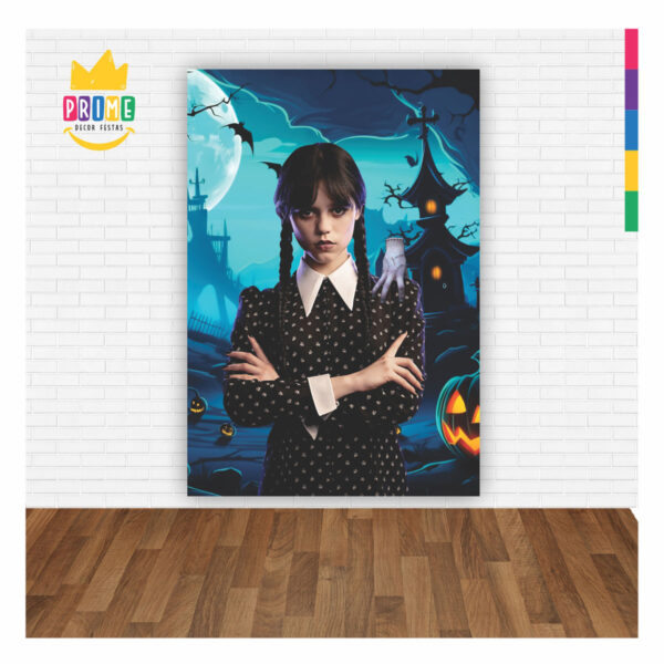 Painel de Festa Retangular 3D Halloween casadinho 1,50m x 2,20 - Image 2