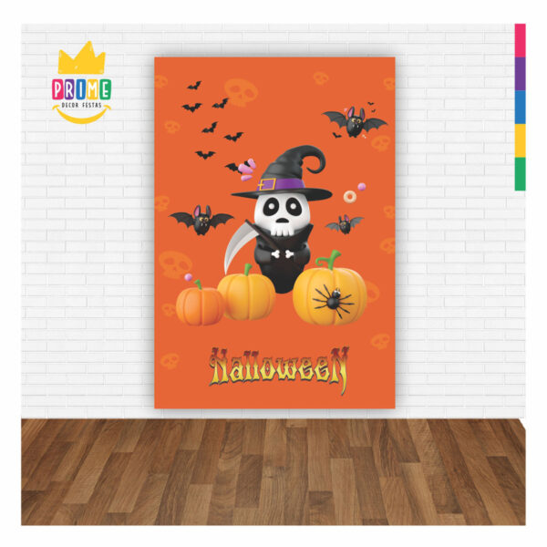 Painel de Festa Retangular 3D Halloween casadinho 1,50m x 2,20 - Image 2