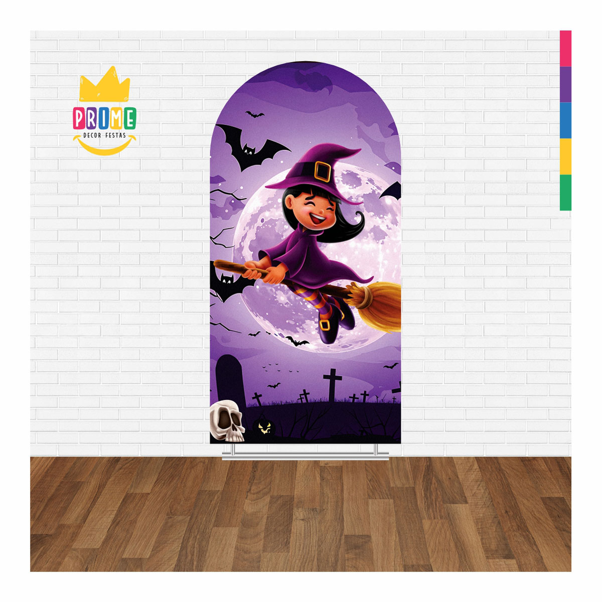 Painel De Festa Romano Decorativo Dia das Crianças - Imagem 2